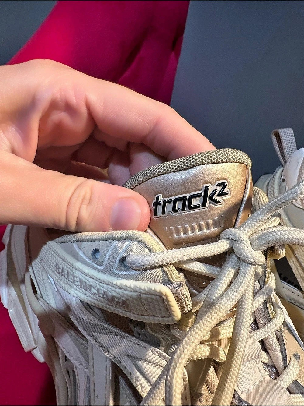 Balenciaga Track 2 Sneakers in Nude EU 38 - Picture 4 of 11